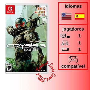 Crysis 3 Remastered - SWITCH [EUA]