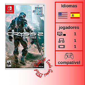 Crysis 2 Remastered - SWITCH [EUA]