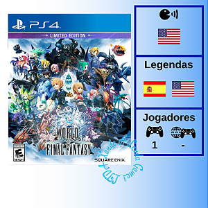 World of Final Fantasy Limited Edition - PS4 [EUA]