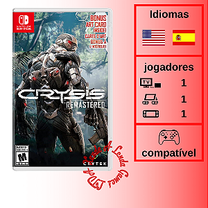 Crysis Remastered - SWITCH [EUA]