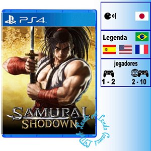 Samurai Shodown - PS4 - Novo
