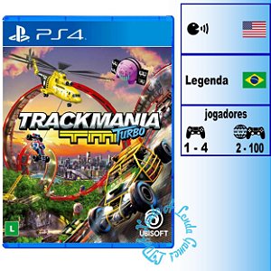 Trackmania Turbo - PS4 - Novo