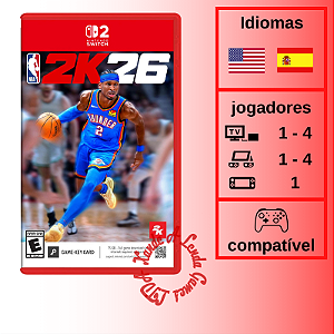 NBA 2K26 - SWITCH 2 [EUA]