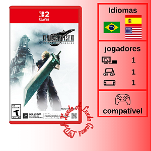 Final Fantasy VII Remake Intergrade - SWITCH 2 [EUA]