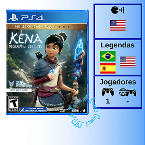 Kena Bridge of Spirits Deluxe Edition - PS4 [EUA]