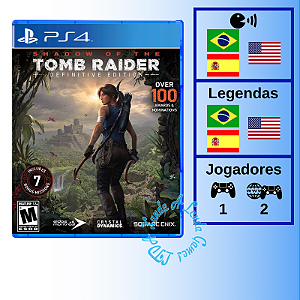 Shadow of the Tomb Raider A Definitive Edition - PS4 [EUA]