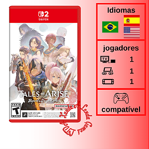 Tales of Arise Beyond the Dawn Edition - SWITCH 2 [EUA]
