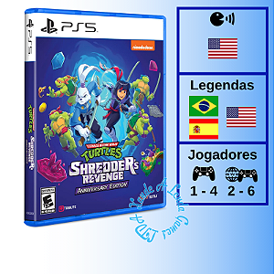 Teenage Mutant Ninja Turtles Shredder's Revenge Anniversary Edition - PS5 [EUA]