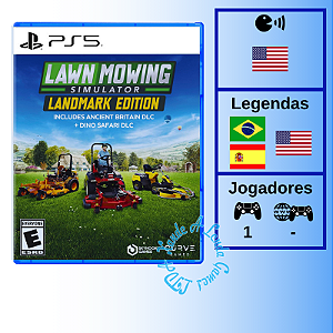 Lawn Mowing Simulator Landmark Edition - PS5 [EUA]