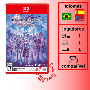 Granblue Fantasy Relink Endless Ragnarok - SWITCH 2 [EUA]