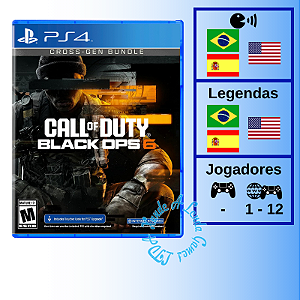 Call of Duty Black Ops 6 - PS4 [EUA]