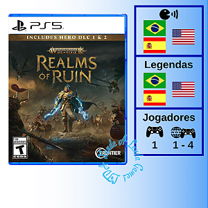 Warhammer Age of Sigmar Realms of Ruin - PS5 [EUA]