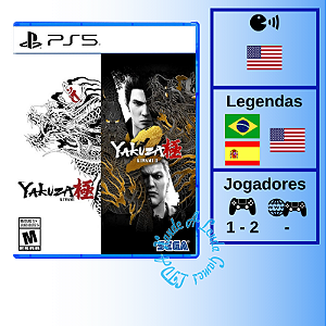 Yakuza Kiwami + Yakuza Kiwami 2 - PS5 [EUA]