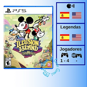 Disney Illusion Island Starring Mickey & Friends - PS5 [EUA]