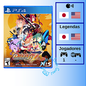 Disgaea 7 Vows of the Virtueless Deluxe Edition - PS4 [EUA]