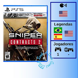 Sniper Ghost Warrior Contracts 2 Double Pack - PS5 [EUA]