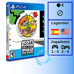 Scott Pilgrim VS. The World Complete Edition - PS4 [EUA]