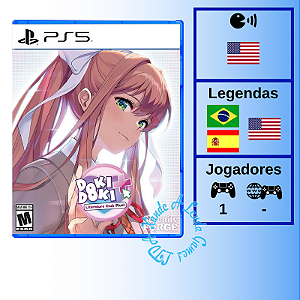 Doki Doki Literature Club Plus! Premium Physical Edition - PS5 [EUA]