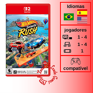 Hot Wheels Infinite Rush - SWITCH 2 [EUA]