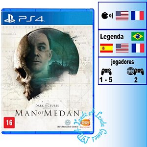 The Dark Pictures Man of Medan - PS4 - Novo