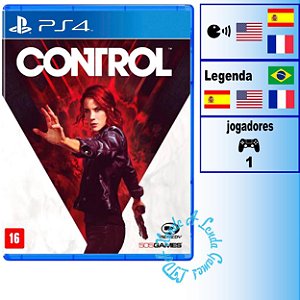 Control - PS4 - Novo