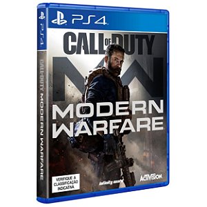Call of Duty Modern Warfare - PS4 - Novo