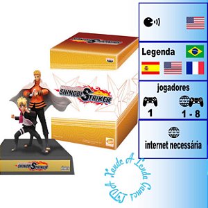 Naruto to Boruto Shinobi Striker Collector's Uzumaki Edition - PS4 - Novo