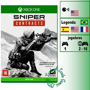 Sniper Ghost Warrior Contracts - XBOX ONE - Novo