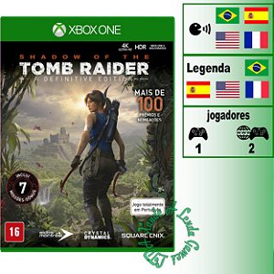 Shadow of the Tomb Raider Definitive Edition - XBOX ONE - Novo