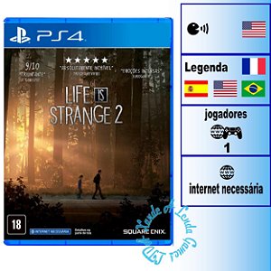 Life is Strange 2 - PS4 - Novo