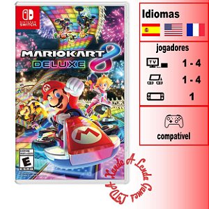 Mario Kart 8 Deluxe - SWITCH [EUA]