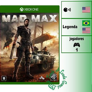 Mad Max - XBOX ONE - Novo