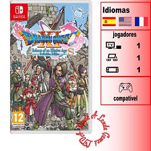 Dragon Quest XI S Echoes of an Elusive Age Definitive Edition - SWITCH - Novo [EUROPA]