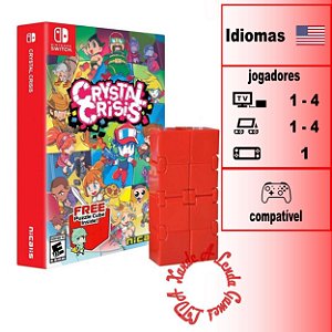 Crystal Crisis Edição Limitada - SWITCH - Novo