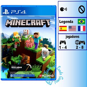 Minecraft - Jogo PS4 Mídia Física