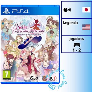 Nelke & the Legendary Alchemists: Ateliers of the New World - PS4 - Novo