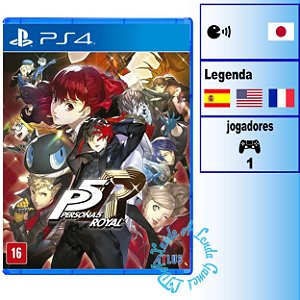 Persona 5 Royal Edition - PS4 - Novo