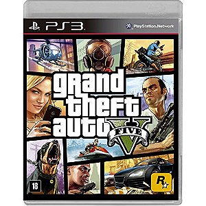 Grand Theft Auto 5 (GTA V) - PS3 - Novo