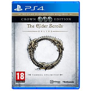 The Elder Scrolls Online Crown Edition - PS4 - Novo
