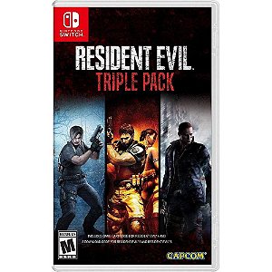 Resident Evil Triple Pack - SWITCH - Novo [EUA]