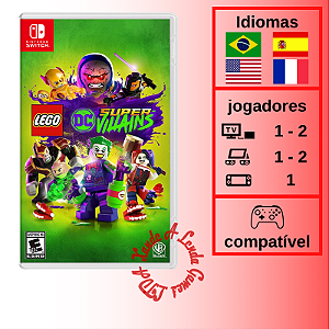 LEGO DC Super-Vilões - SWITCH [EUA]