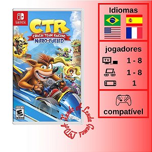 Crash Team Racing Nitro-Fueled - SWITCH [EUA]