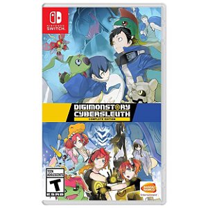 Digimon Story Cyber Sleuth Complete Edition - SWITCH - Novo [EUA]