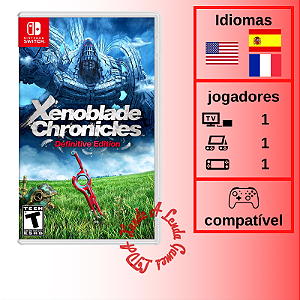 Xenoblade Chronicles Definitive Edition - SWITCH [EUA]