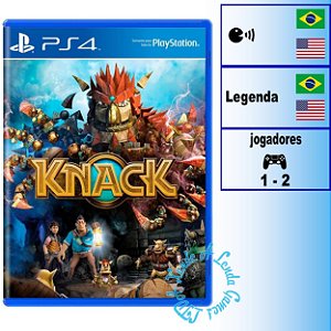 Knack - PS4 - Novo