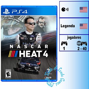 Nascar Heat 4 - PS4 - Novo