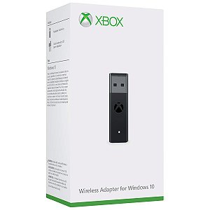 Adaptador Wireless de controle Xbox One para Windows 10 - Novo (caixa avariada)