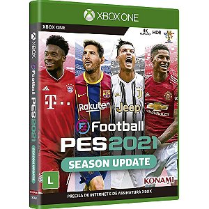 Pro Evolution Soccer 2021 (PES 2021) - XBOX ONE - Novo