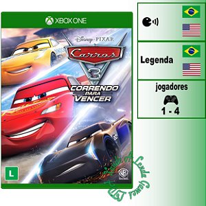 Carros 3 Correndo Para Vencer Xbox 360 Pronta Entrega