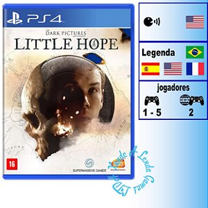The Dark Pictures: Little Hope - PS4 - Novo